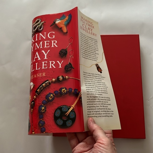 1997 Making Polymer Clay Jewellery Hardcopy BOOK Jewelry Artisan Sue Heaser Art - Picture 5 of 16